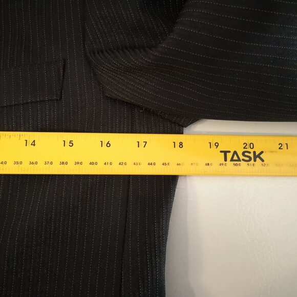 Newberry by Anne Taylor Ladies Black Lined Straight Fit Blazer - Picture 9 of 11